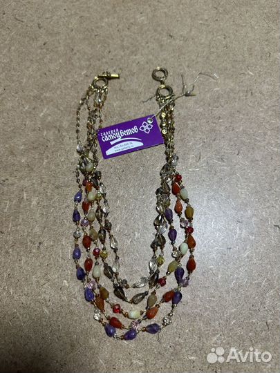 Колье галерея самоцветов