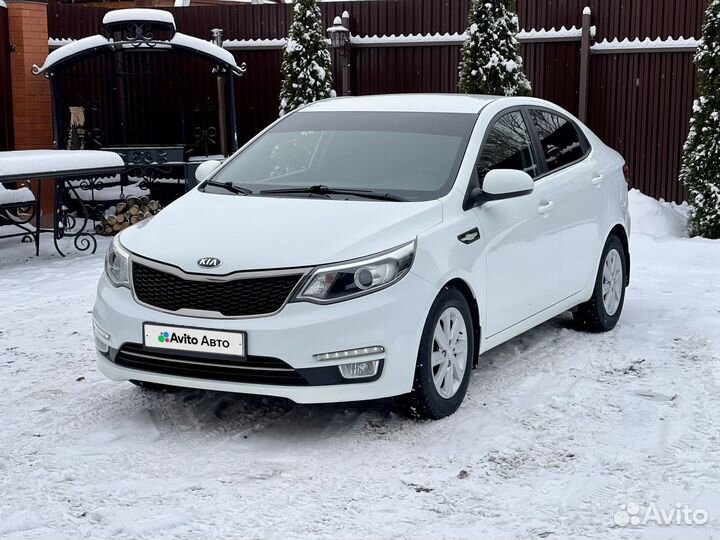 Kia Rio 1.6 МТ, 2016, 98 000 км