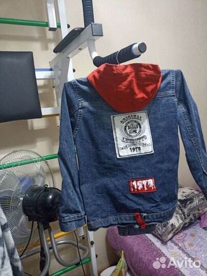 Джинсовый костюм для мальчика от 4 до 6-7 лет