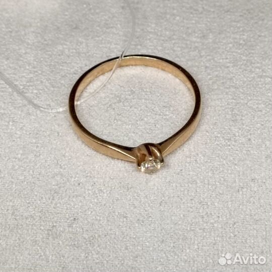 Золотое кольцо 17,00 мм. 585 проба Арт121