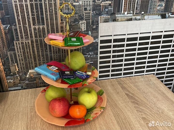 Этажерка для фруктов конфет новая