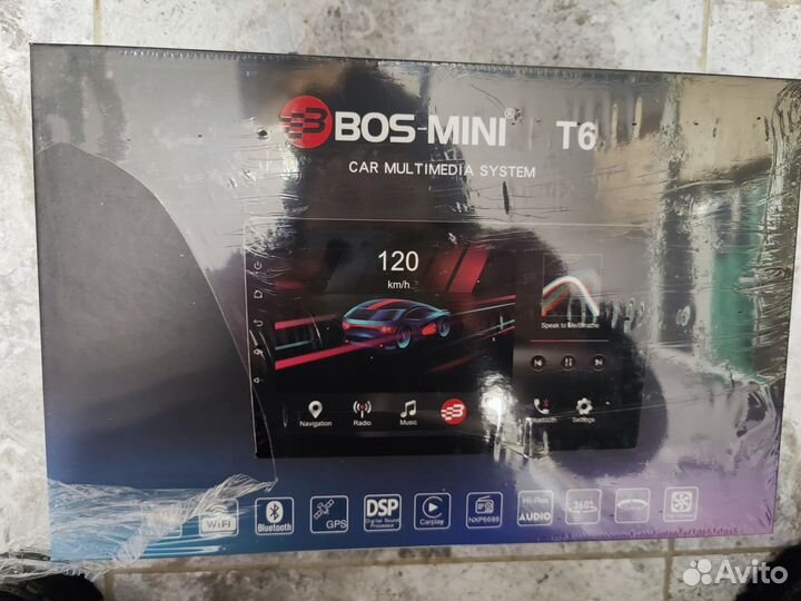 Магнитола bos mini T6