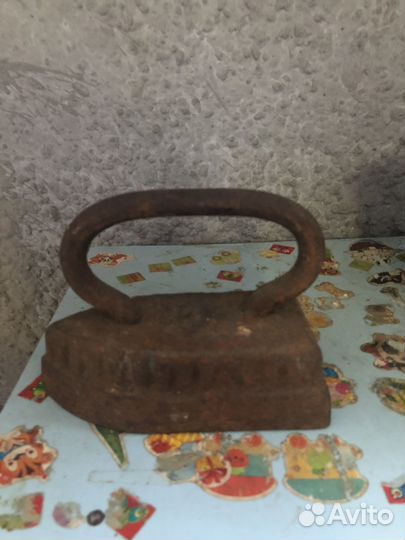 Старый утюг, ступа