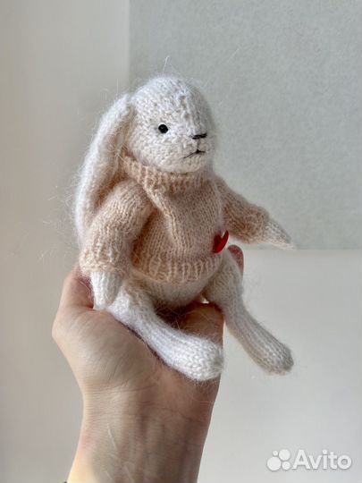 Игрушки из лесной избушки: зайка беленький игрушка