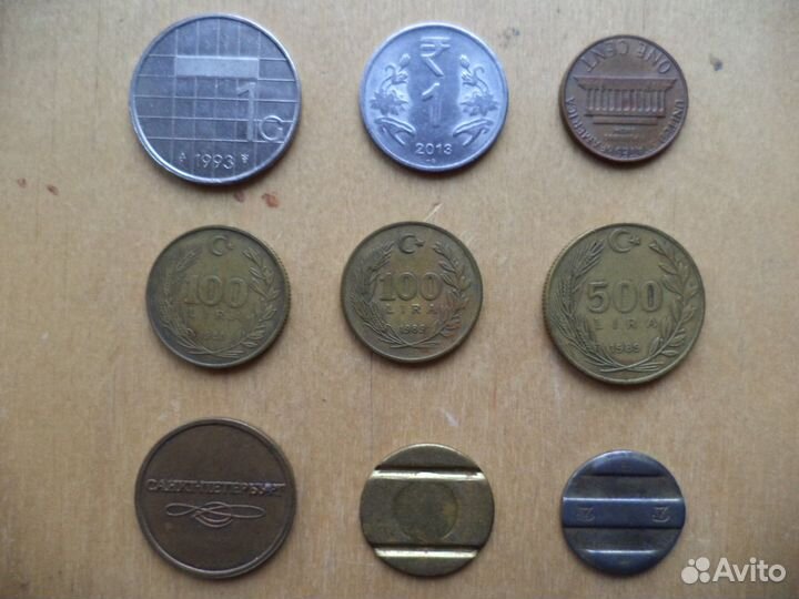 Монеты зарубеж СССР Россия