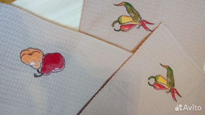 Вафельные полотенце