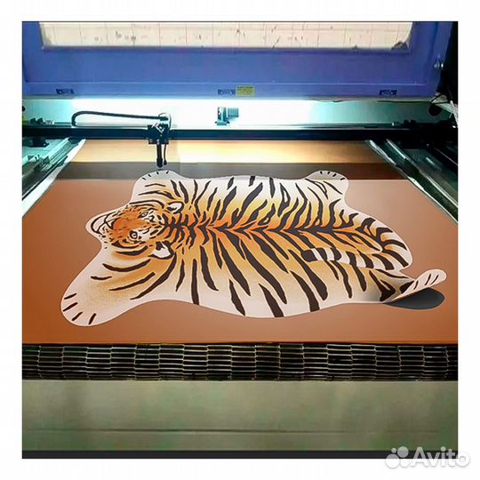 Раскрой ткани от 1 изделия лазером с рулона