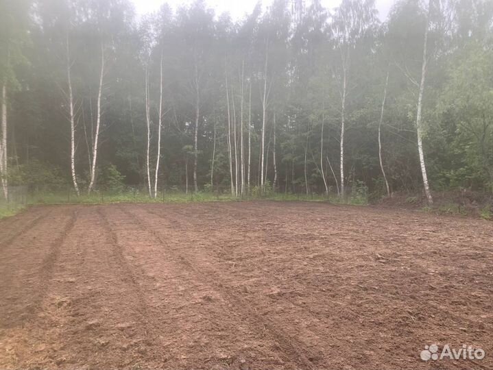 Расчистка участка Вспашка земли Выравнивание