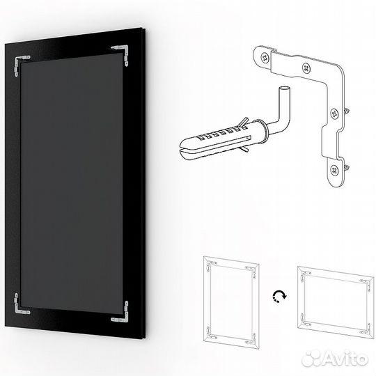 Зеркало Evoform Exclusive 175х115 BY 1320 с фацет