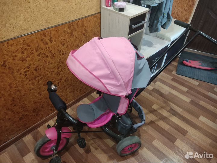 Детский трехколесный велосипед бу