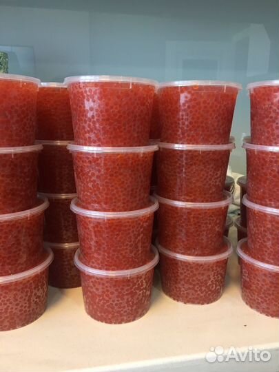 Красная икра горбуши