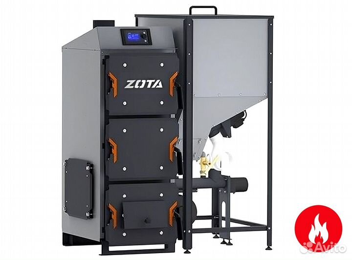Пеллетный котел zota «focus» 22