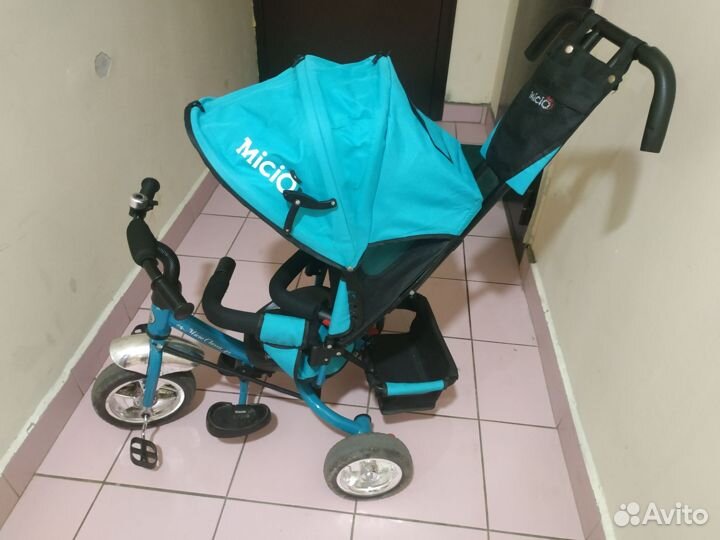 Детский трехколесный велосипед бу