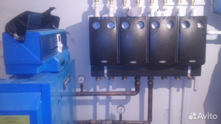 Монтаж отопления,водоснабжения,канализации