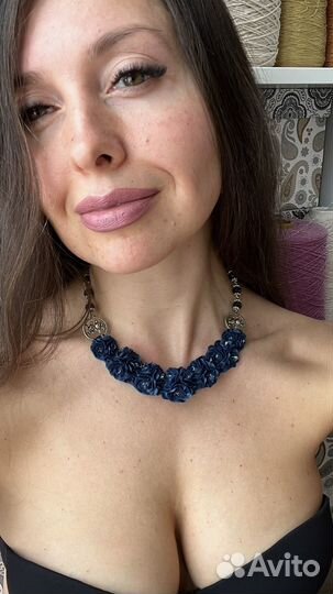 Украшения на шею, ручная работа