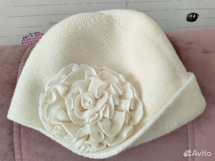 Шапочка женский вязаный