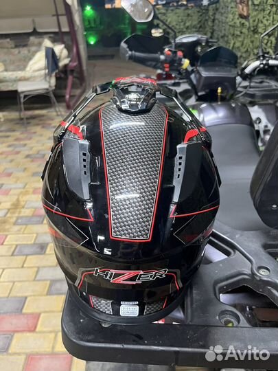 Мотоциклетный шлем(мотард)