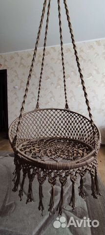 Садовые качели подвесные