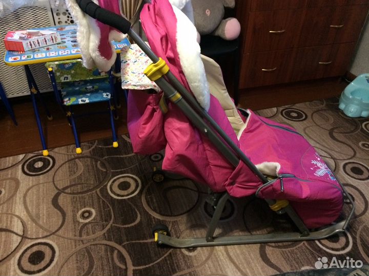 Коляска санки