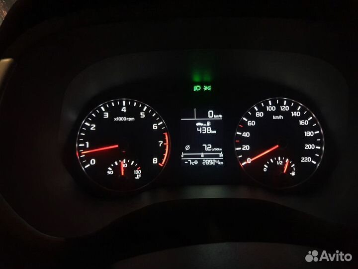 Фонарь левый Rio 4 Рестайл (2020 - нв) Галоген