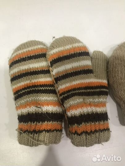 Варежки детские
