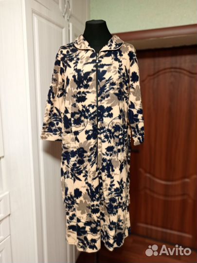 Халат женский фланелевый