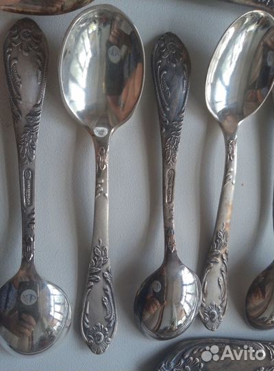 Столовый набор мельхиор мнц зиш