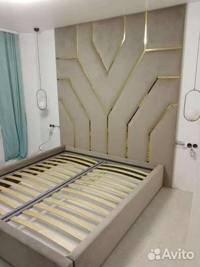 Мягкие стеновые панели / Кровати / Изголовья