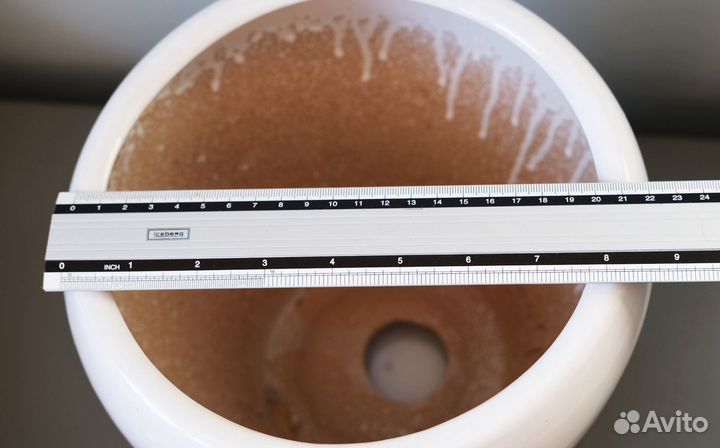 Горшок керамический для цветов, 23 см