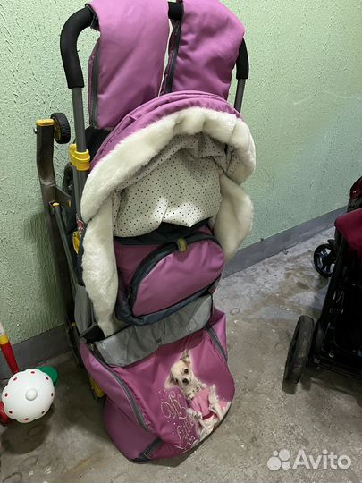 Детские санки коляска Ника