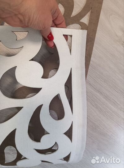 Ламбрекен жёсткий+2 подхвата