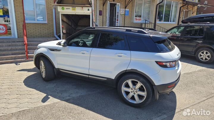 Рейлинги для Land Rover Evoque (2011- ) Черные