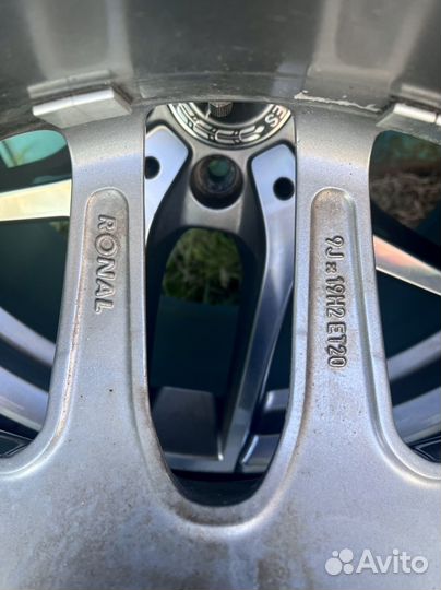 Оригинальные разноширокие колеса на Mers GLC R19