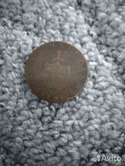 Старинные монеты, токен. Оригиналы