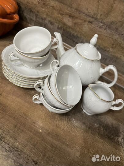 Чешский чайный сервиз