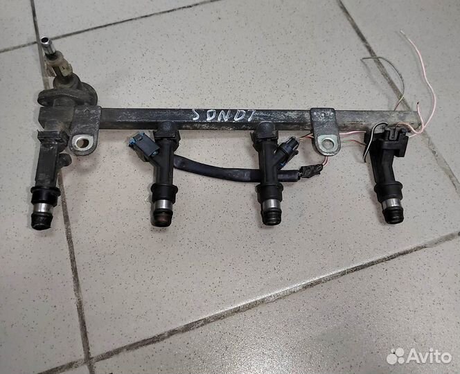 Форсунки топливные Chevrolet Lanos № 96334808