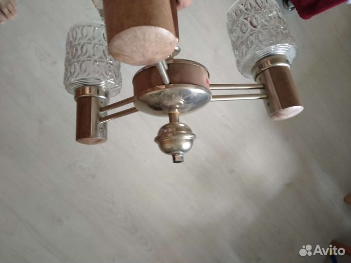 Люстра потолочная, Винтаж