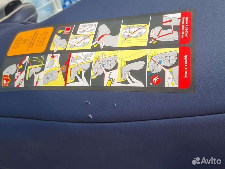 Автокресло happy baby isofix