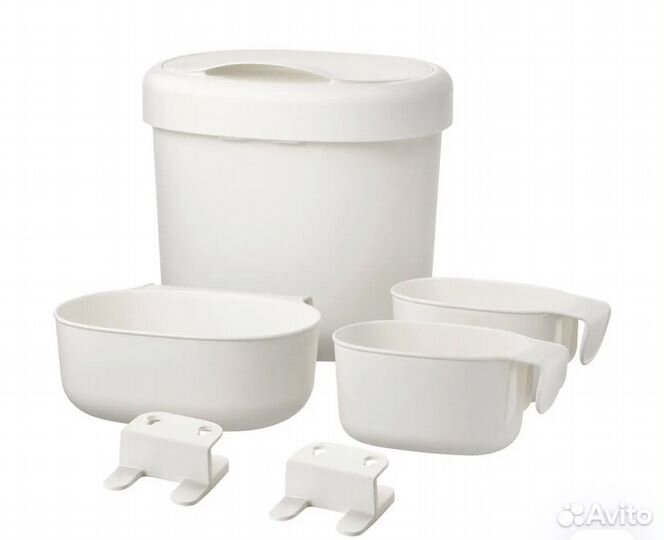 Пеленальный столик IKEA с боксами