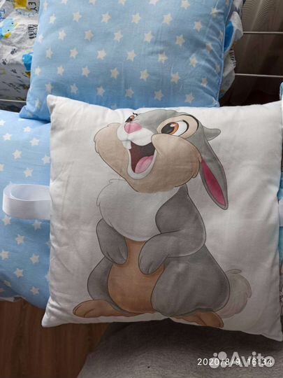 Бортики в детскую кроватку