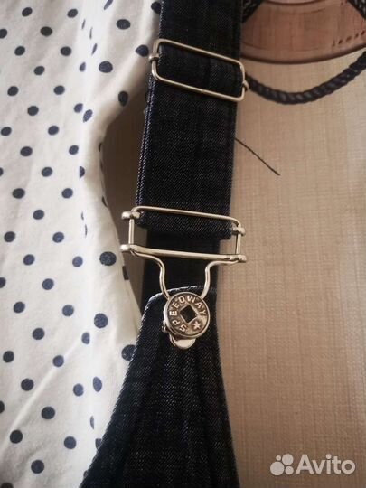 Комбинезон джинсовый