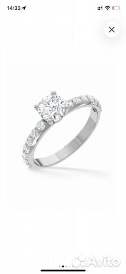 Серебряное кольцо женское