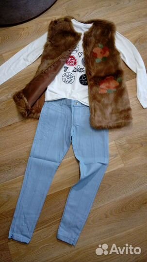 Кожаные брюки