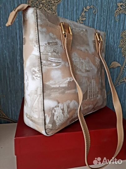 Классная кожан.сумка женская Gilda Tonelli италия