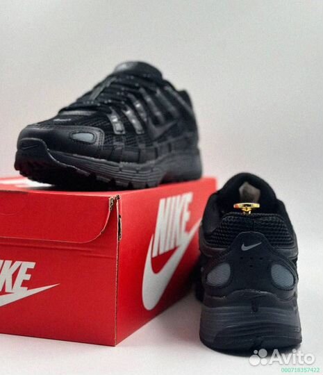 Nike P-6000: черные кроссовки для повседневной жизни