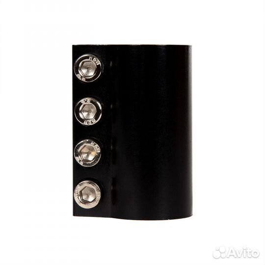 Зажим 28.6мм для самокатов, 4 болта, черный