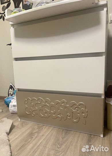 Островок уюта Комод пеленальный EVA декор Арабески