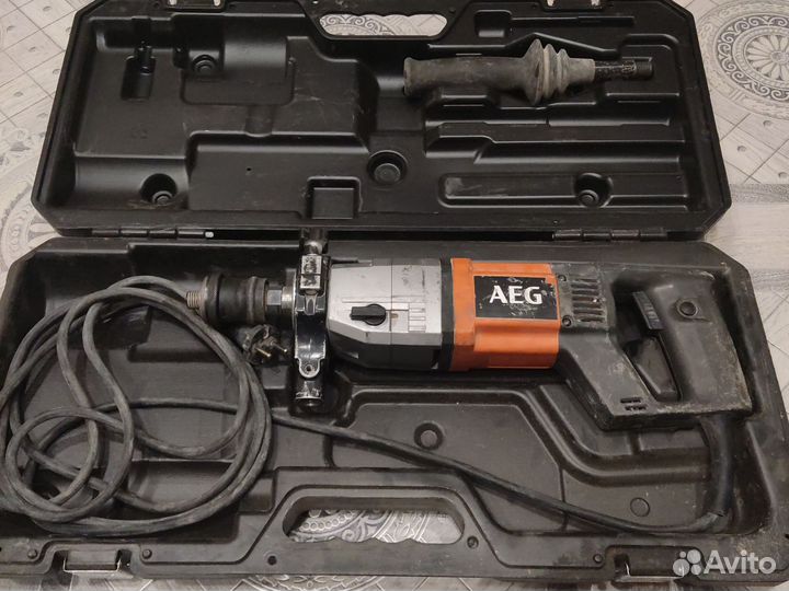 Алмазная дрель с микроударом aeg