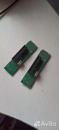 Переходник (адаптер, райзер) с M.2 на PCI-E