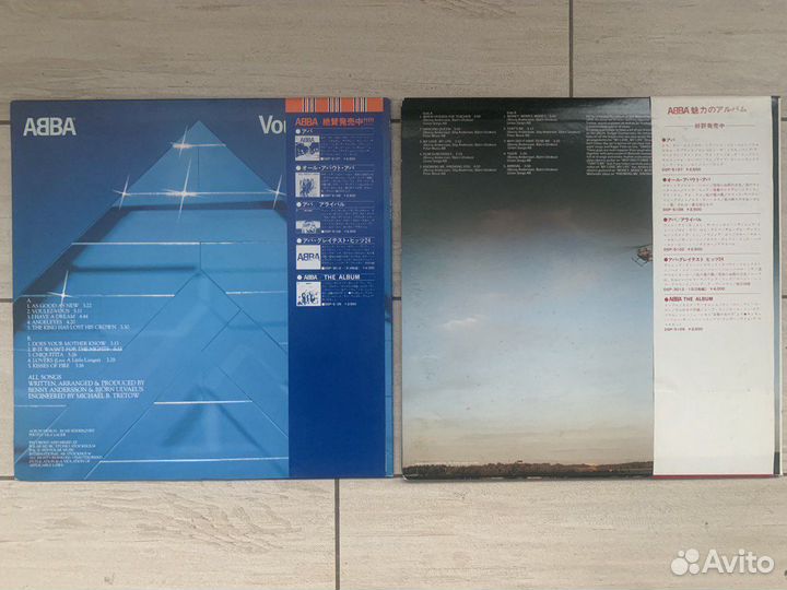 Abba виниловые пластинки 2 шт